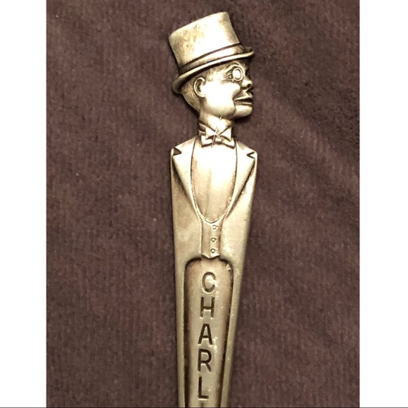 Charlie McCarthy Spoon- Duchess Silver Plate - Picture 3 of 6